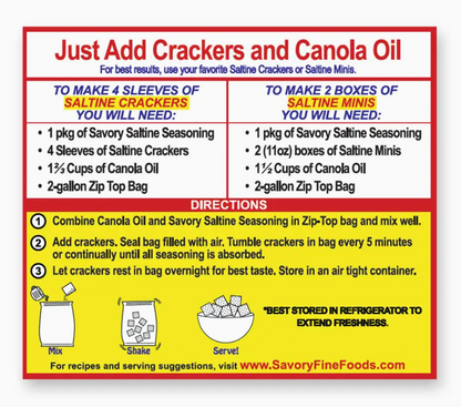 Savory Party Cracker Seasoning - Original