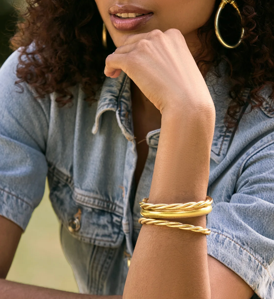 Aura Twist All Weather Bangle