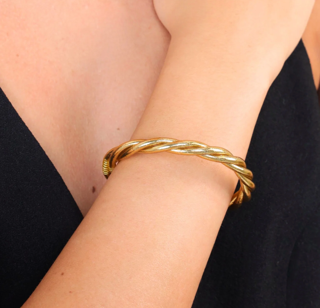 Aura Twist All Weather Bangle