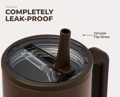 Chestnut HydroJug 32 oz Traveler Tumbler