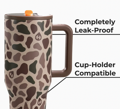 Duck Camo HydroJug 40 oz Traveler Tumbler