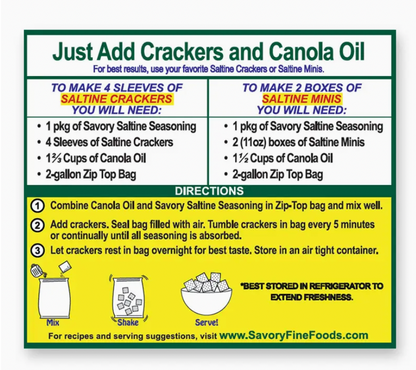 Savory Party Cracker Seasoning - Garden Dill
