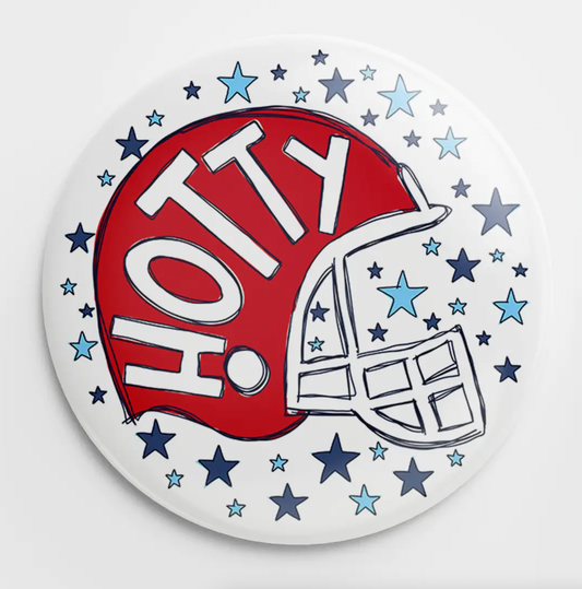 Hotty Helmet Button