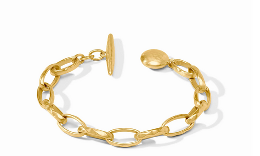 Solara Link Bracelet-Gold-OS