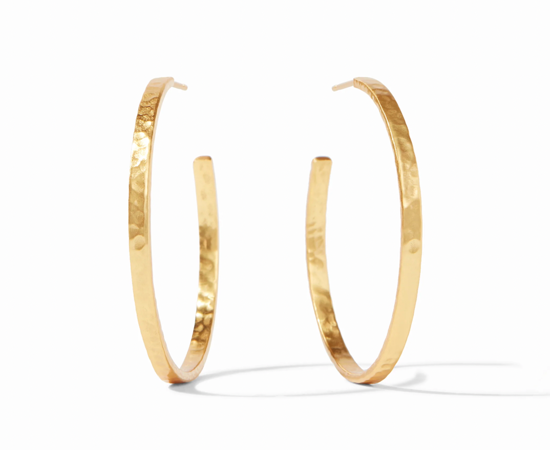 Crescent Hoop-Gold-M