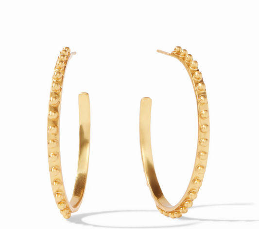 SoHo Hoop-Gold-L
