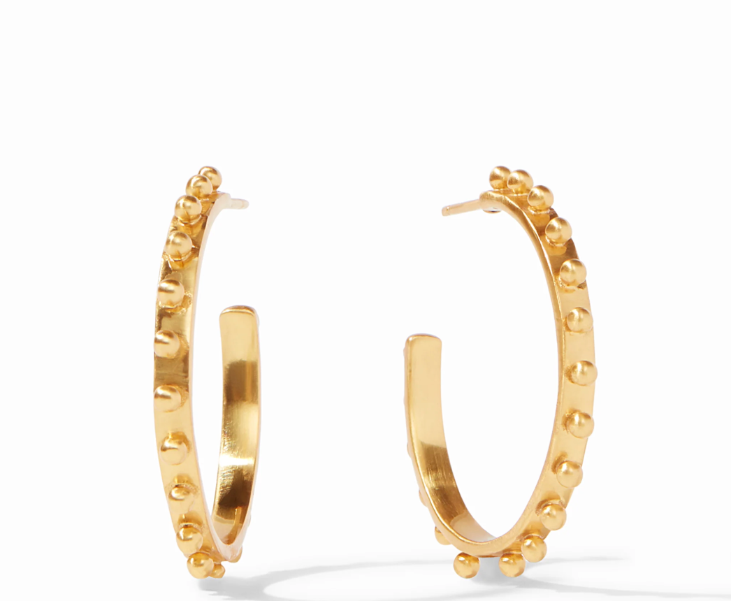 SoHo Hoop-Gold-M