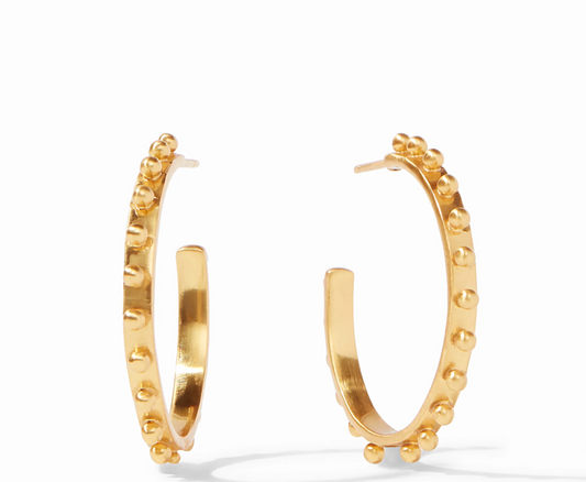 SoHo Hoop-Gold-M