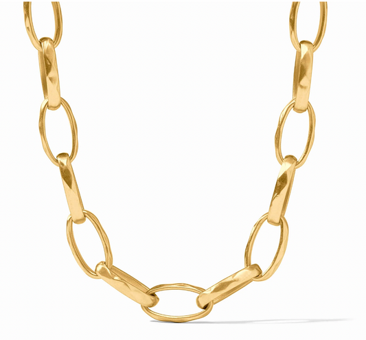 Solara Link Necklace-Gold