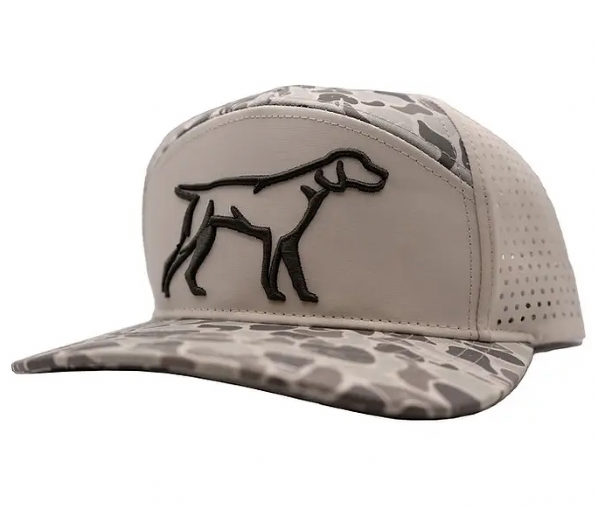 Marsh Camo 7 Panel Performance Hat