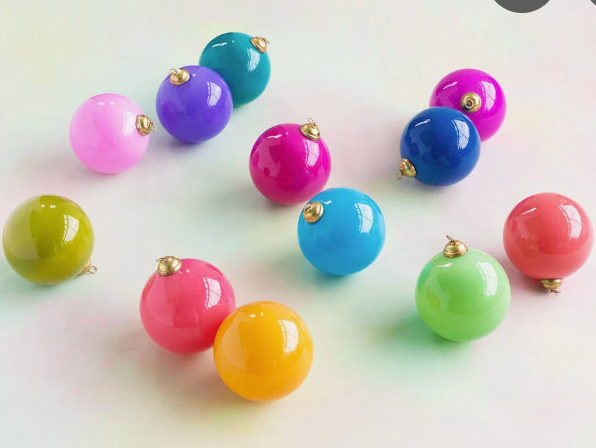 Sugar Plum Ball Ornament 8"