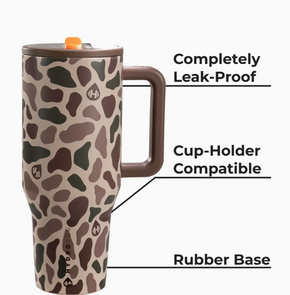 Duck Camo HydroJug 32 oz Traveler Tumbler