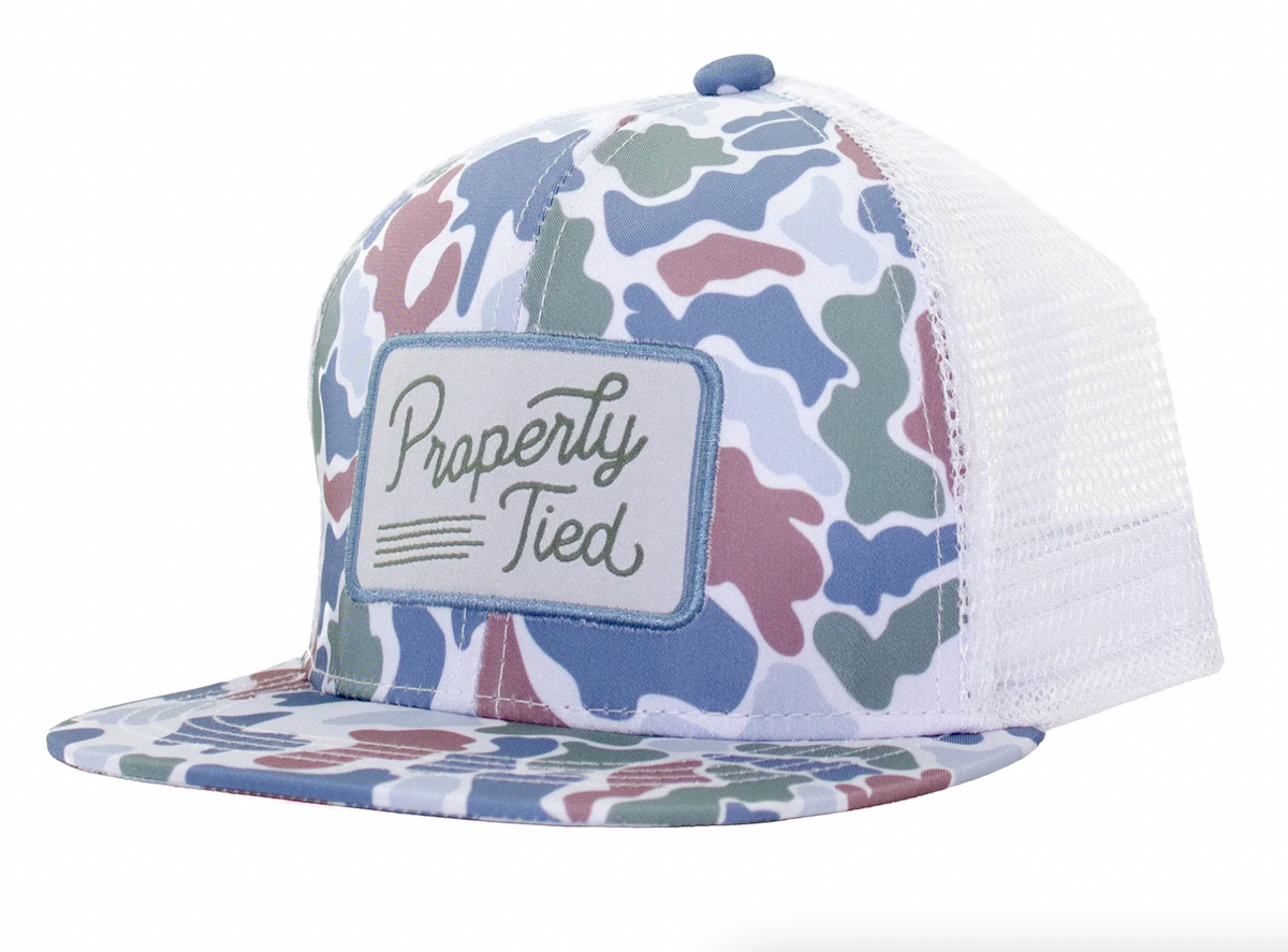 Boys Sportsman Trucker Hat Terra Camo