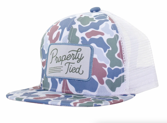 Boys Sportsman Trucker Hat Terra Camo