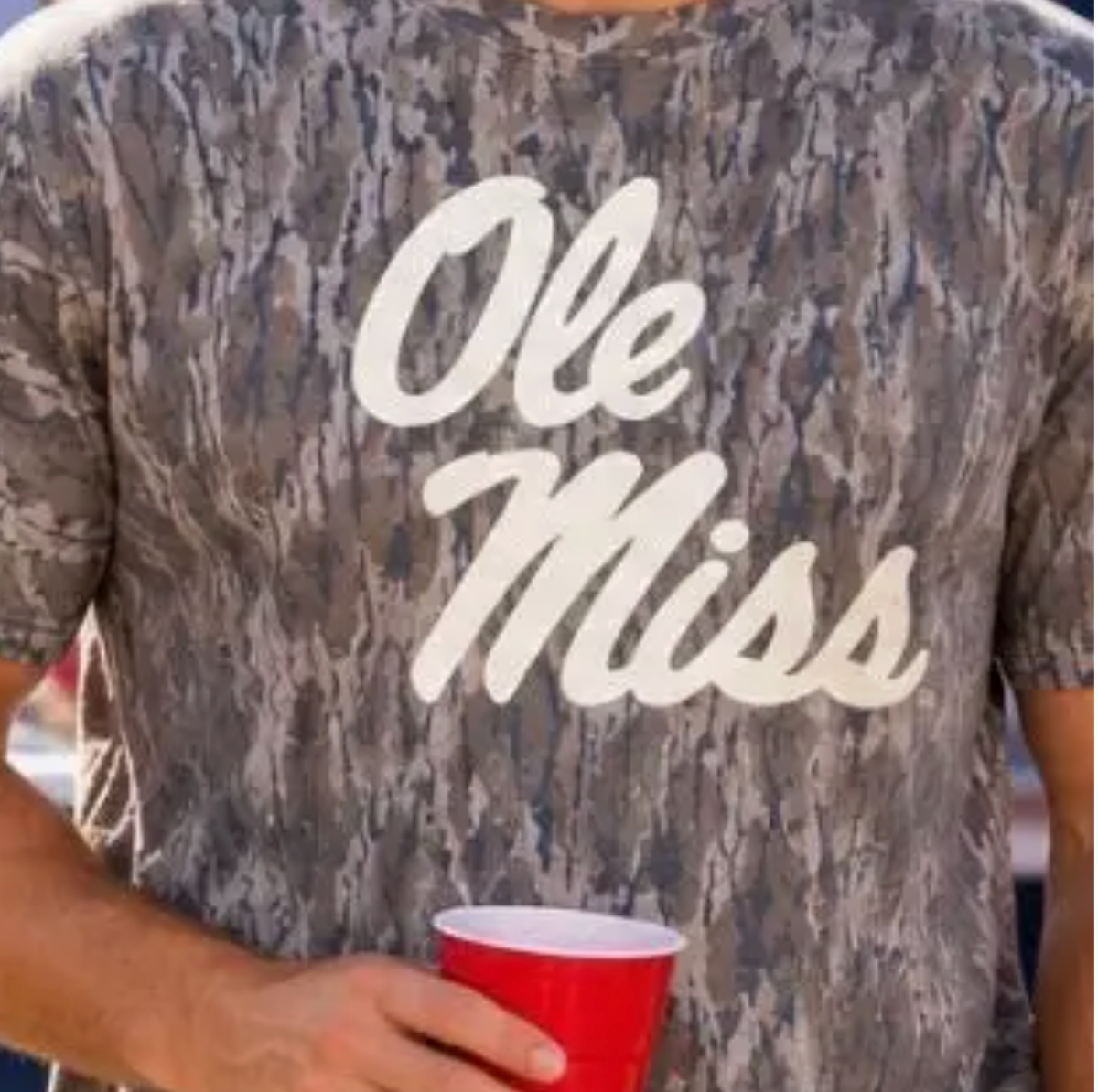 Mossy Oak Ole Miss Script