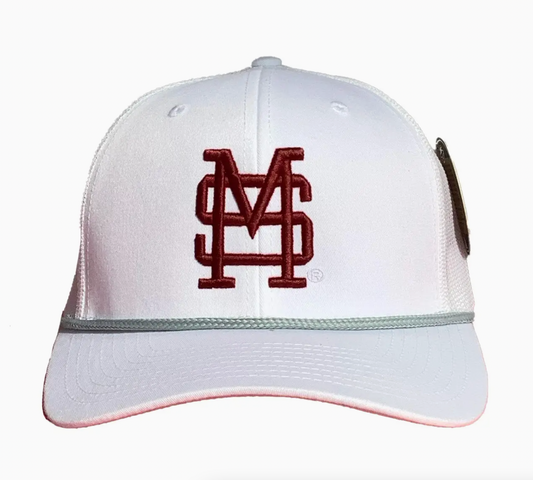 Ms State Baseball 3D Logo 6 Panel Rope
