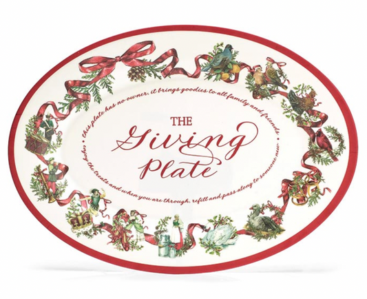 12 DAYS OF CHRISTMAS MELAMINE PLATTER