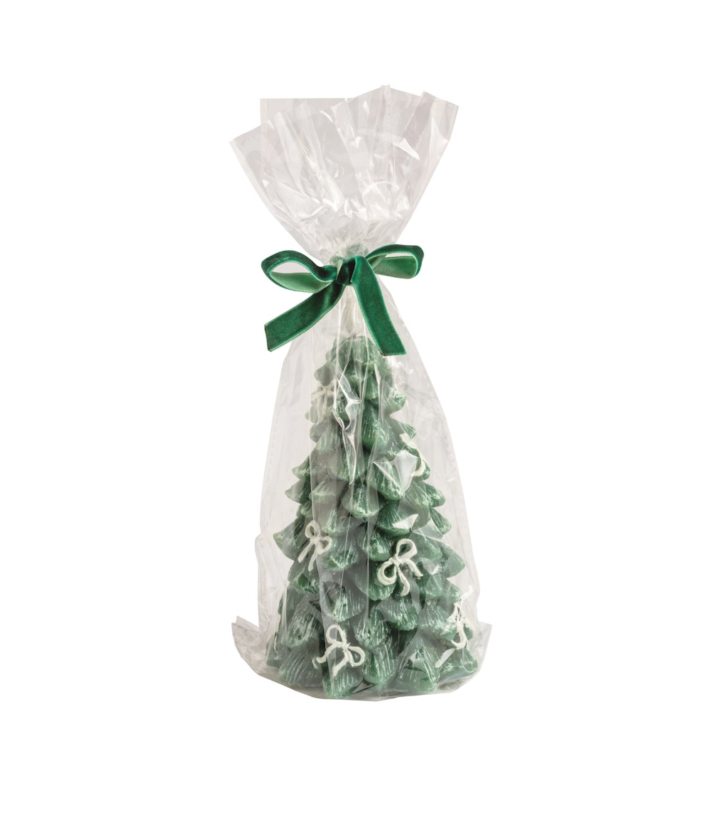 Large Bow Tree Flameless Candle