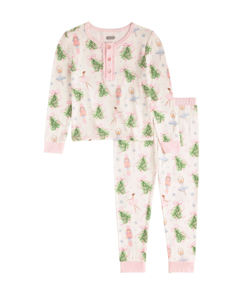 Christmas Tree Bow Pj Set