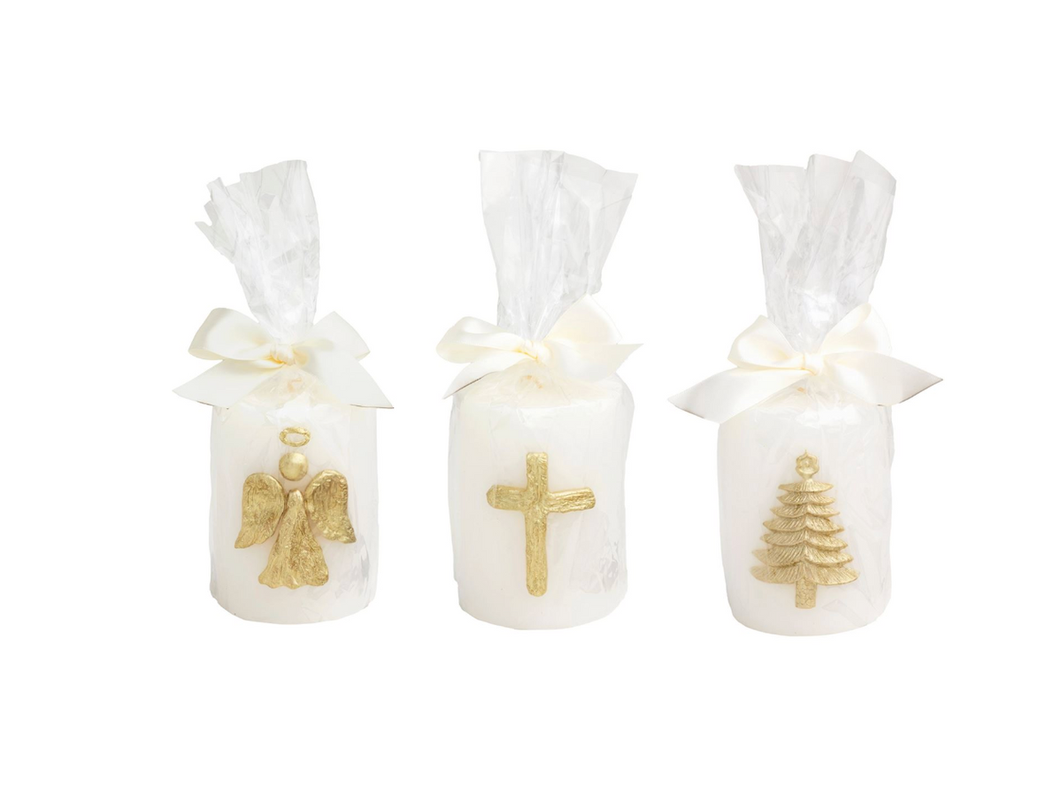 Gold Icon Candles