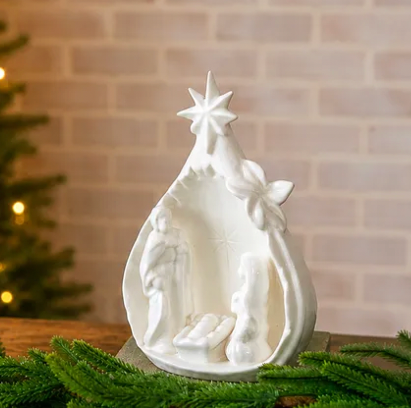CERAMIC NATIVITY SCENE