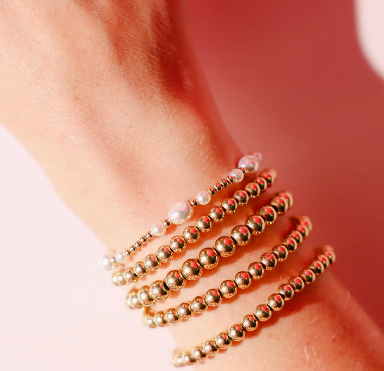 Lana Pearl Bracelet in Gold