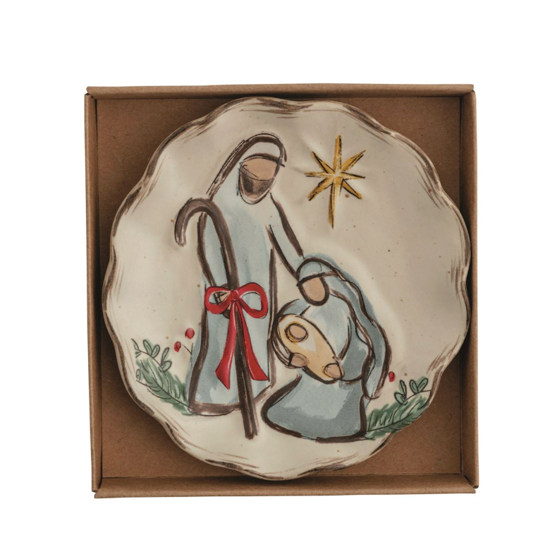 Mary Tidbit Plate