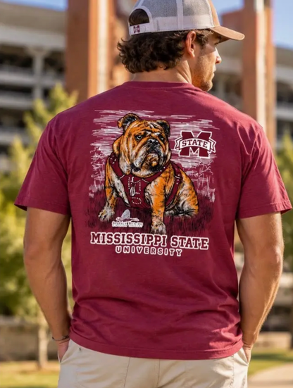 Msu Sitting Bulldog
