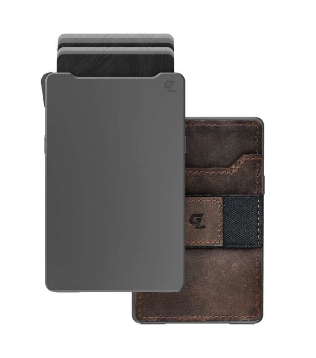 Groove Wallet W/ Leather