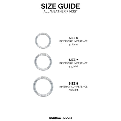 All Weather Rings- Set of 3
