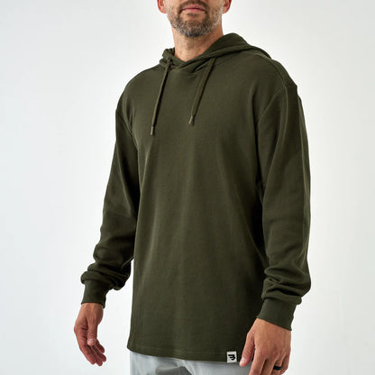 Thermal Hoodie- Mallard Green