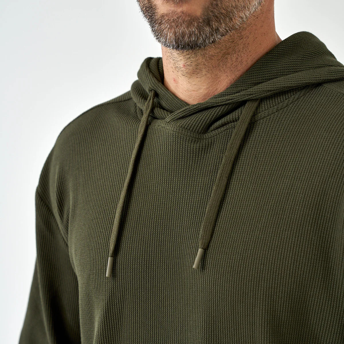 Thermal Hoodie- Mallard Green