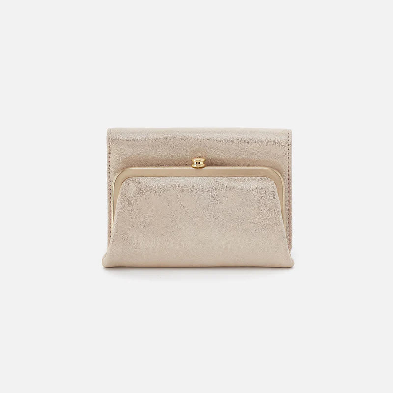 Robin Compact Wallet-Sand Shimmer