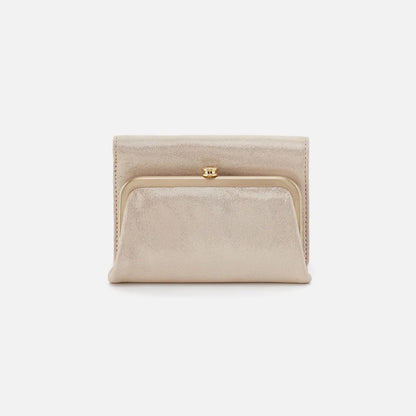 Robin Compact Wallet-Sand Shimmer
