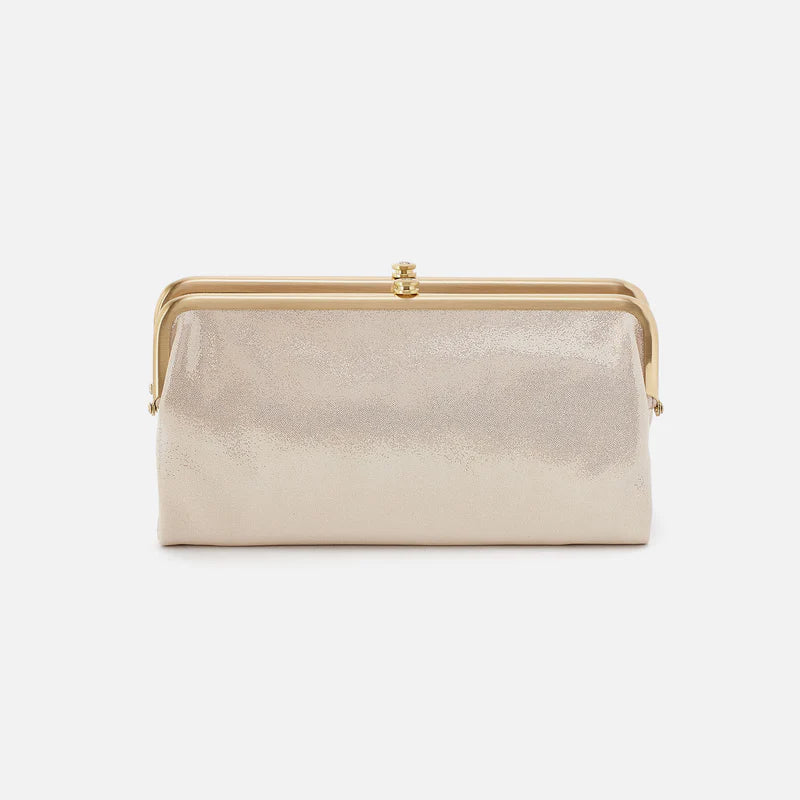 Lauren Clutch-Sand Shimmer