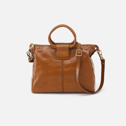 Sheila Medium Satchel-Truffle