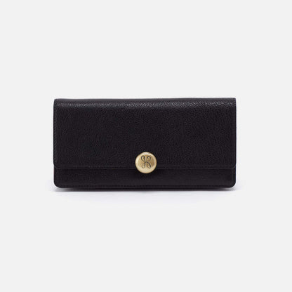 Hutton Large Wallet-Black