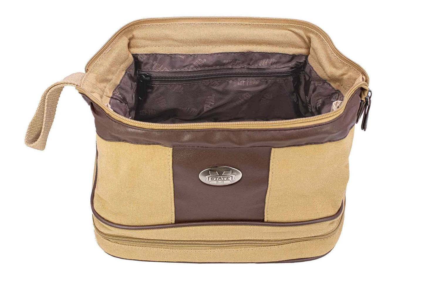 Mississippi State Bulldogs Men's Canvas Toiletry Bag.