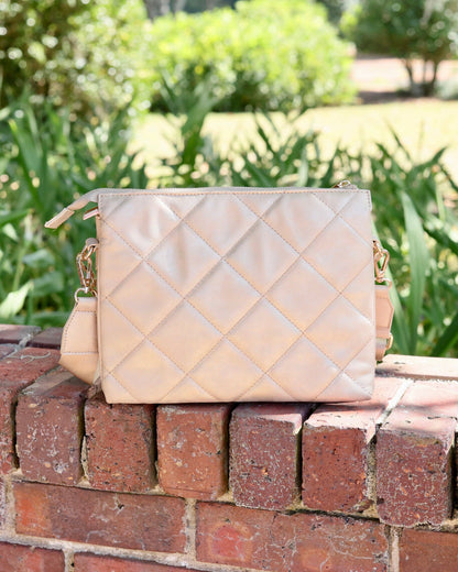 Ariana Crossbody Gold Shimmer LD