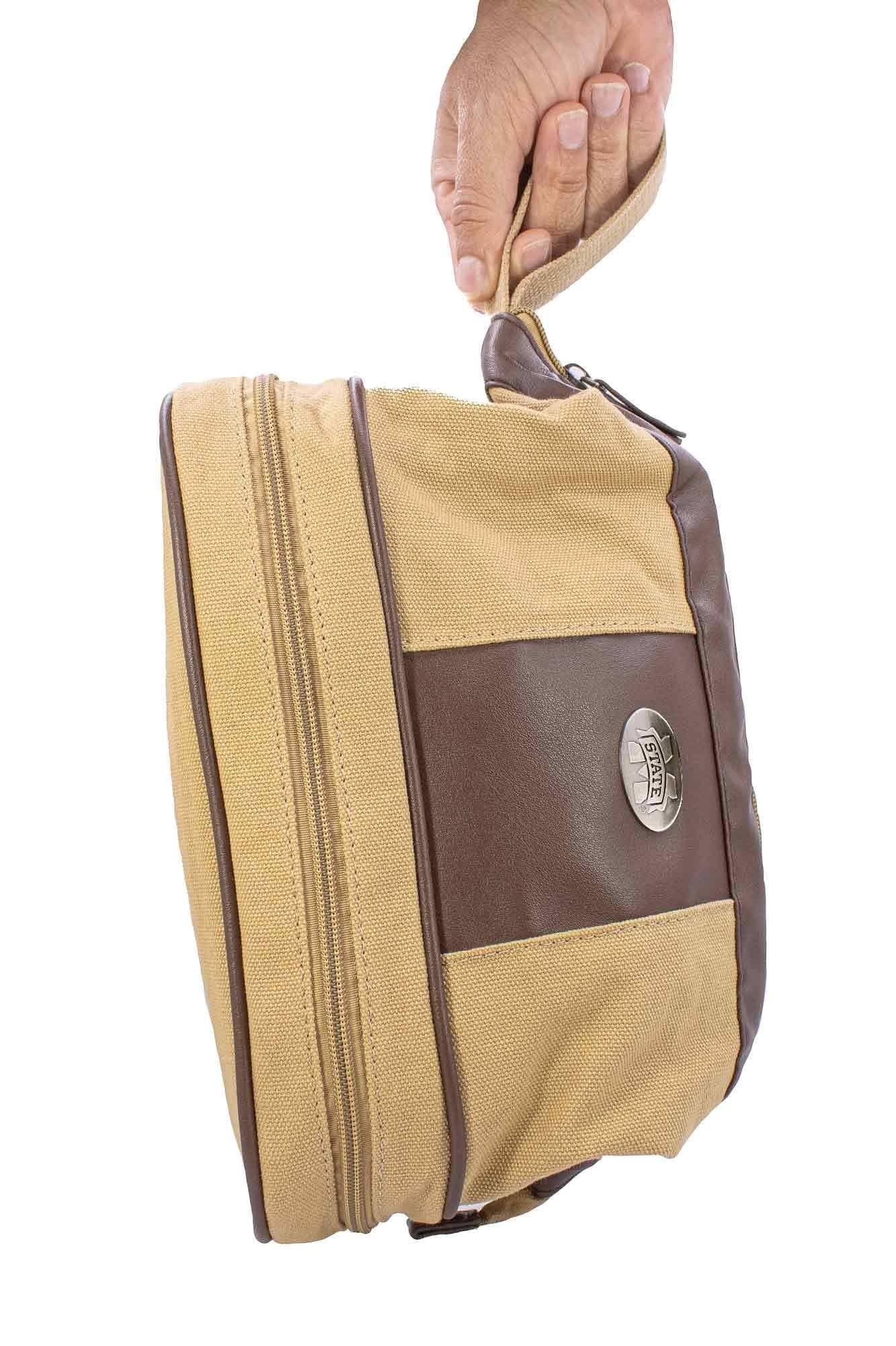 Mississippi State Bulldogs Men's Canvas Toiletry Bag.
