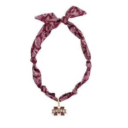 Logo Bandana Scarf Necklace