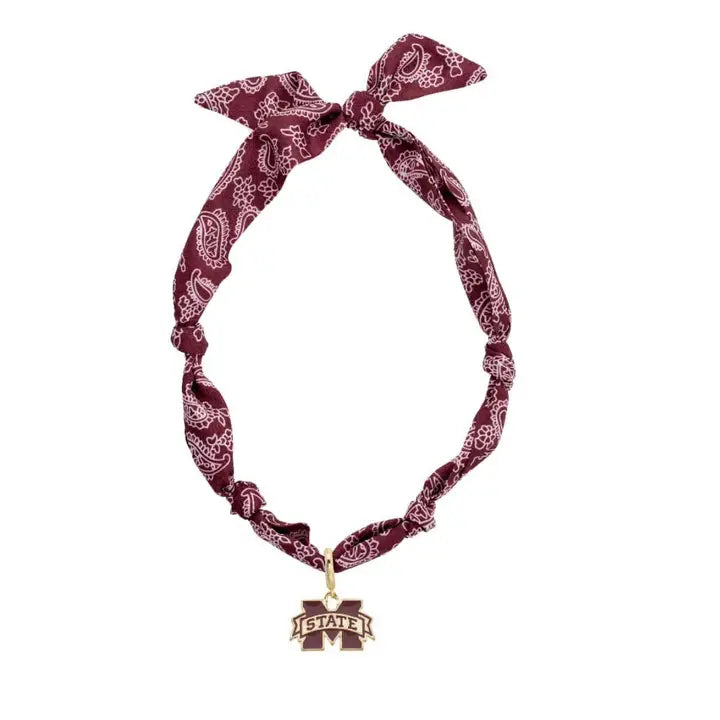 Logo Bandana Scarf Necklace