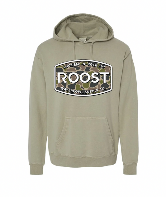 Roost Camo Logo Hoodie-BAY