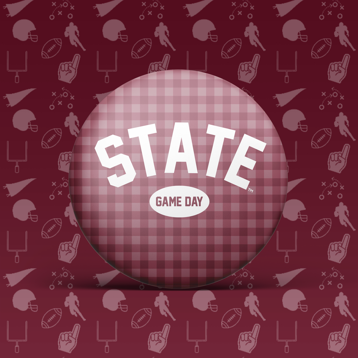 Mississippi State Game Day Buttons | Game Day Pins
