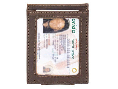 Mississippi State Bulldogs Magnetic Pocket Leather Wallet