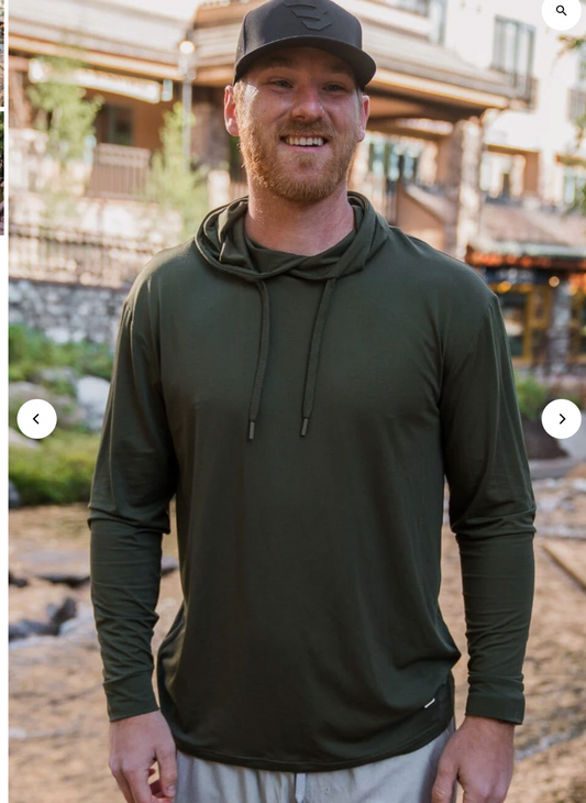 Performance Hoodie-Green
