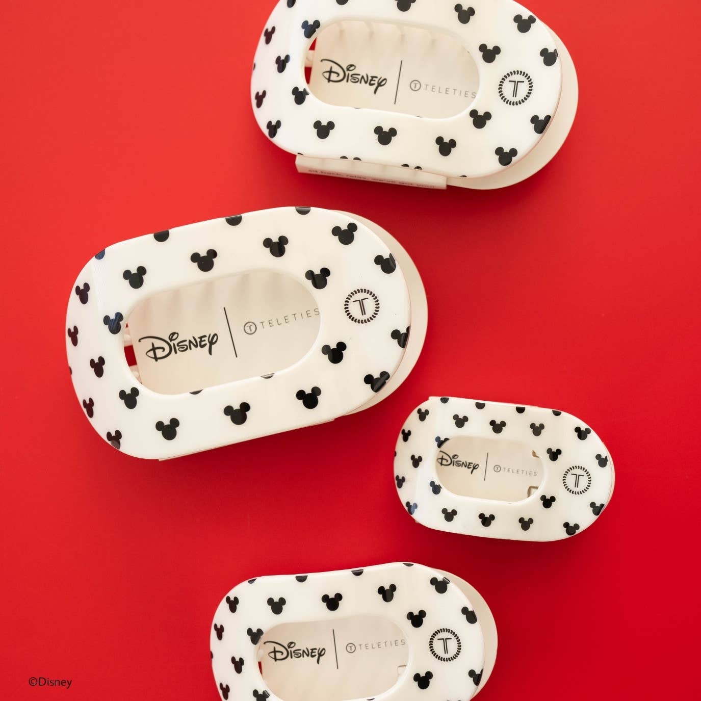 Flat Round Hair Clip | Large | The Iconic Mickey Mouse