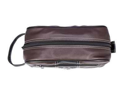 Mississippi State Bulldogs Men's Toiletry Dopp Bag Brown