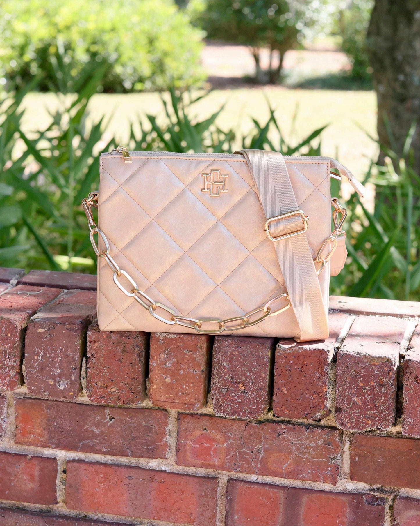 Ariana Crossbody Gold Shimmer LD