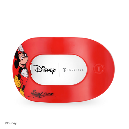 Flat Round Hair Clip | Large | Mickey Mouse